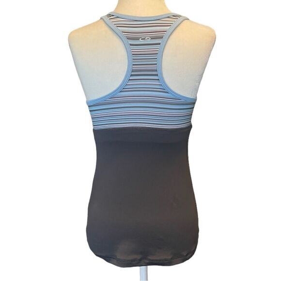 Champion Racerback Workout Spandex Wrap V Neck Tank Top Shirt - Picture 2 of 2